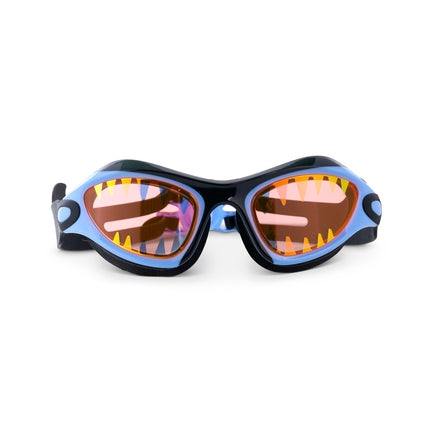 Covert Chomp in Deep Cover showing printed shark teeth around the lens, and a shark bite red lens