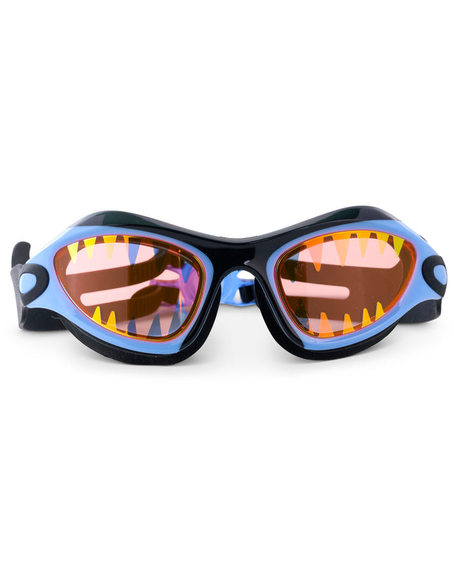 Covert Chomp in Deep Cover showing printed shark teeth around the lens, and a shark bite red lens