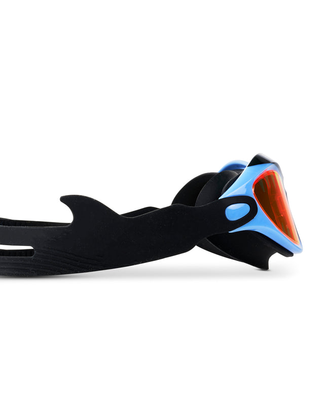 close-up view of Covert Chomp in Deep Cover showing shark fin strap detail