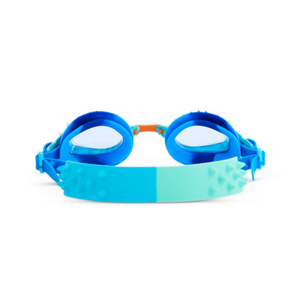dino dive boys swim goggles in t rex tan angle 3