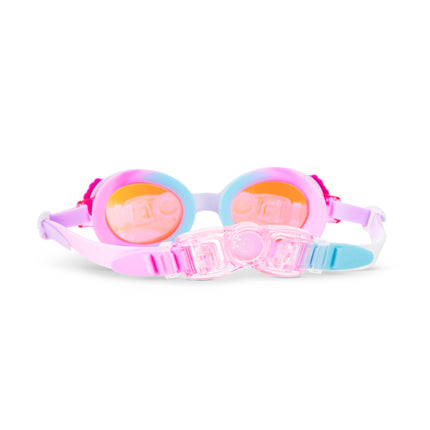 back view of candy carnival in circus swirl showing back clip and strap