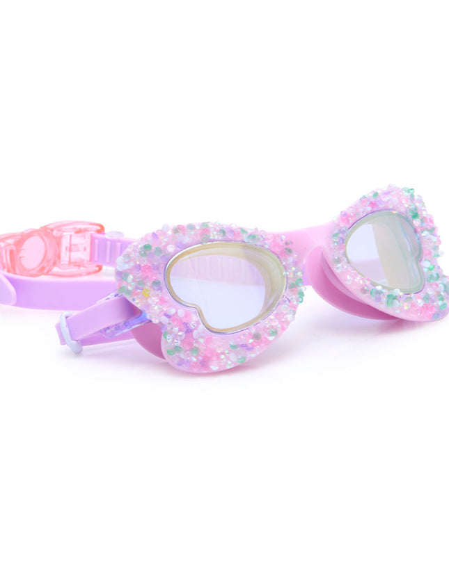 Mauve Monarch Butterfly Kids' Swim Goggles