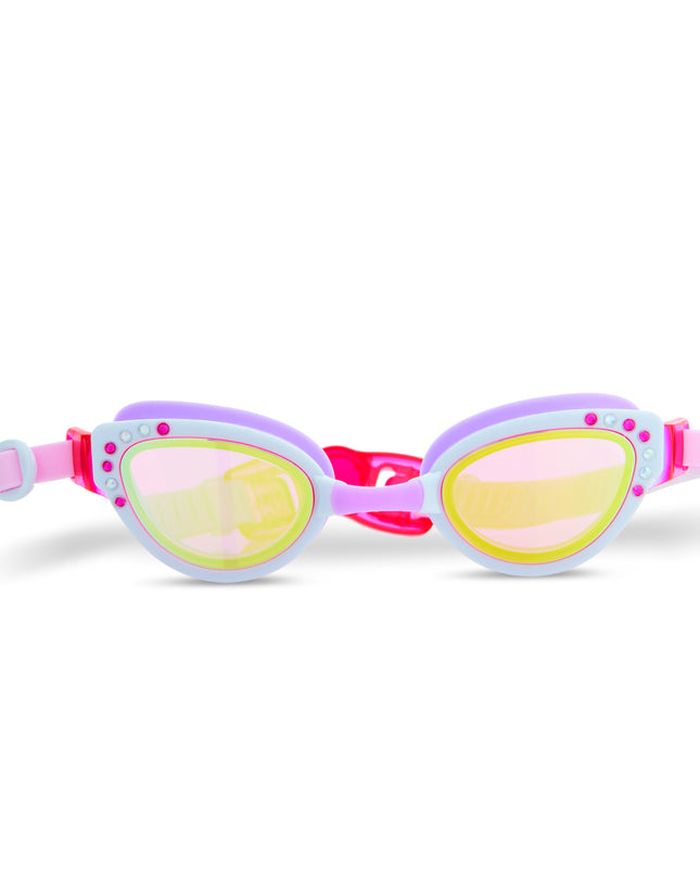 Miss Lux in Diamond Girl Kids' Swim Goggles