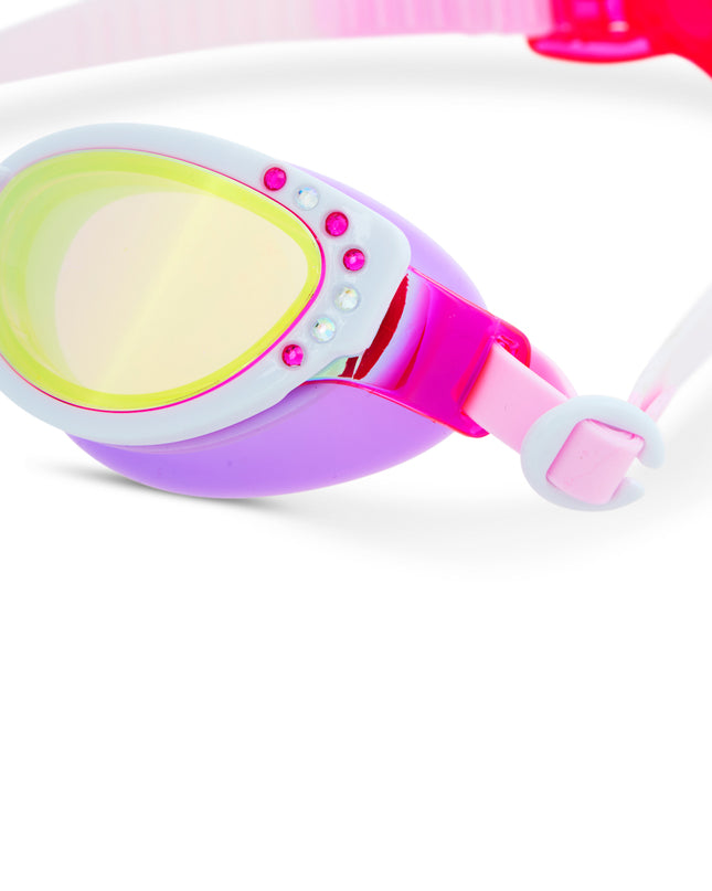 Miss Lux in Diamond Girl Kids' Swim Goggles
