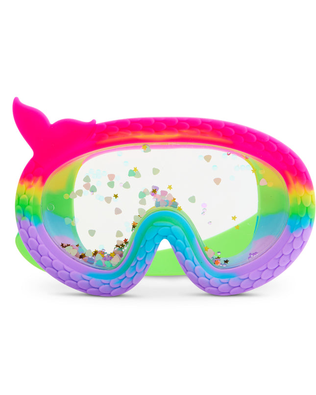 mermaid's cove kids swim mask in splash n shimmer angle 1