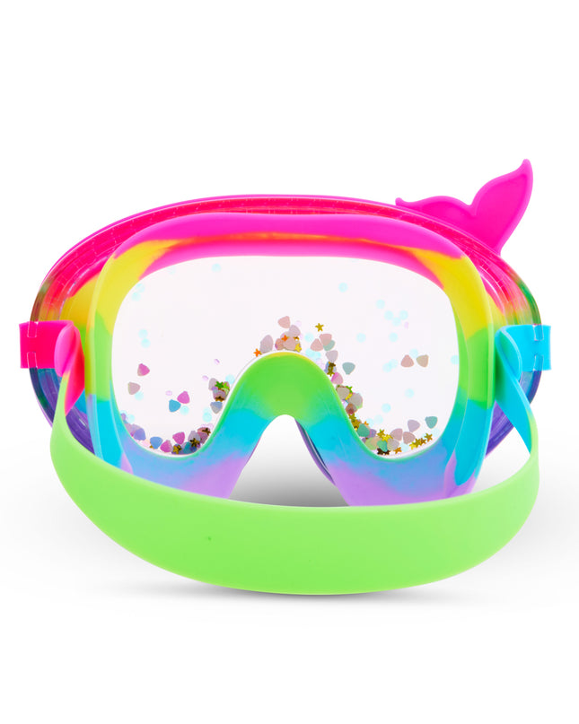 mermaid's cove kids swim mask in splash n shimmer angle 3