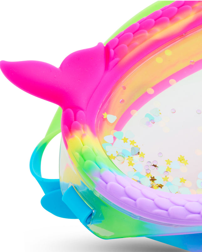 mermaid's cove kids swim mask in splash n shimmer angle 4