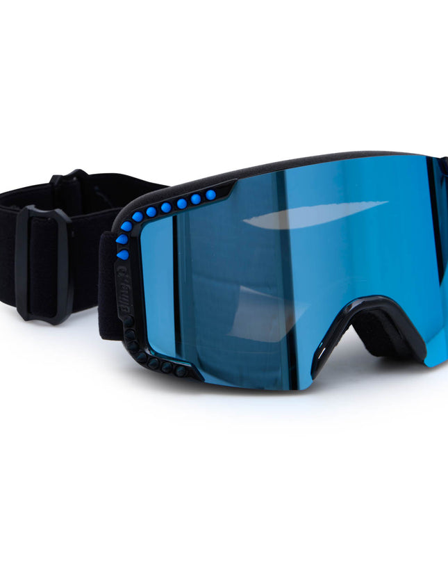 Blue Lustrous Frost Kid's Ski Goggles