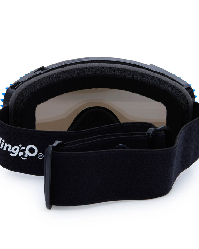Blue Lustrous Frost Kid's Ski Goggles