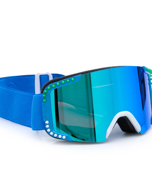 Green Lustrous Frost Kids' Ski Goggles