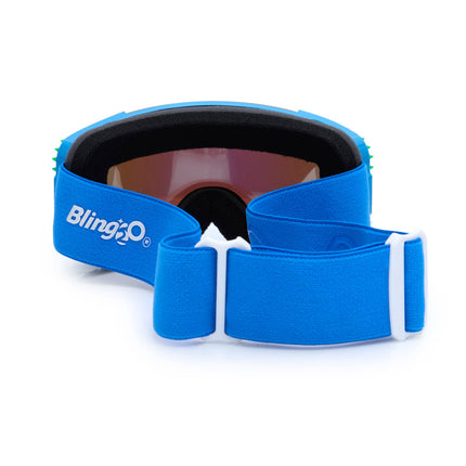 Green Lustrous Frost Kids' Ski Goggles