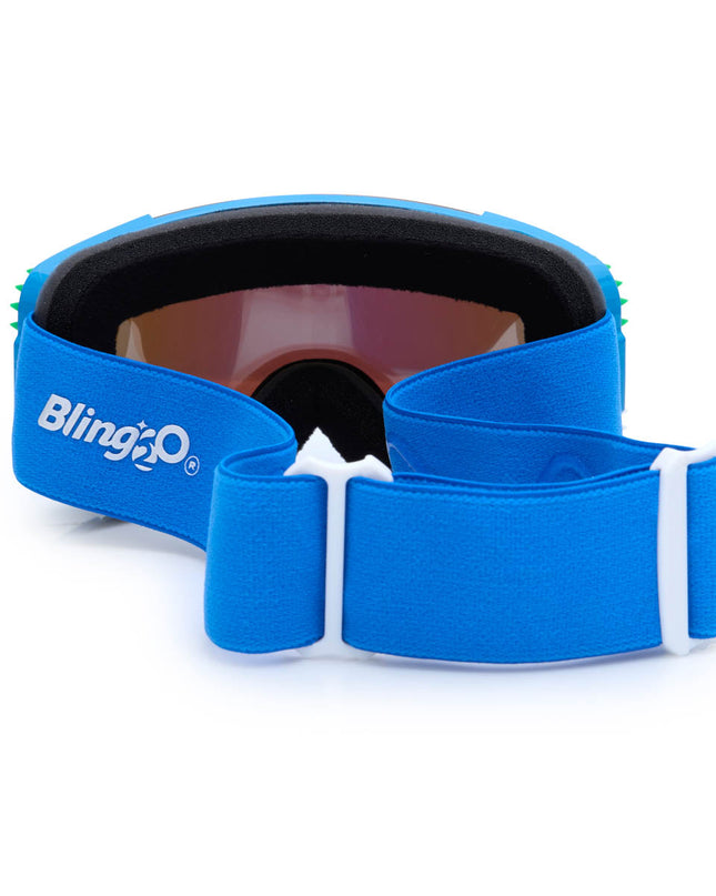 Green Lustrous Frost Kids' Ski Goggles
