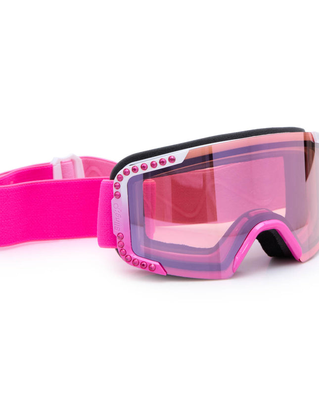 Pink Lustrous Frost Kids' Ski Goggles