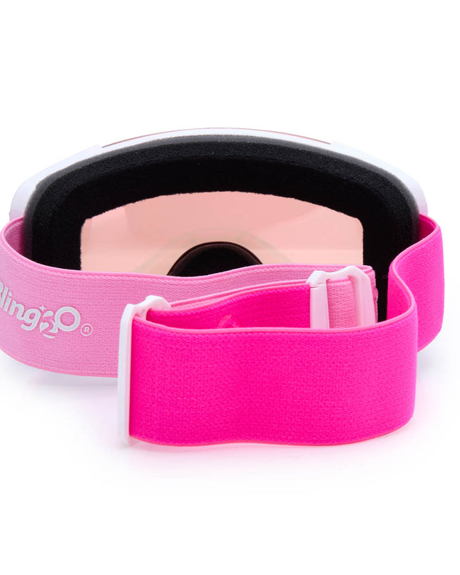 Pink Lustrous Frost Kids' Ski Goggles