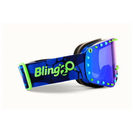 Shining Blue Kids' Ski Goggles