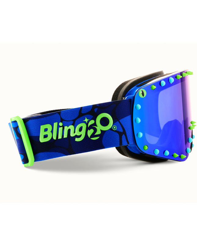 Shining Blue Kids' Ski Goggles
