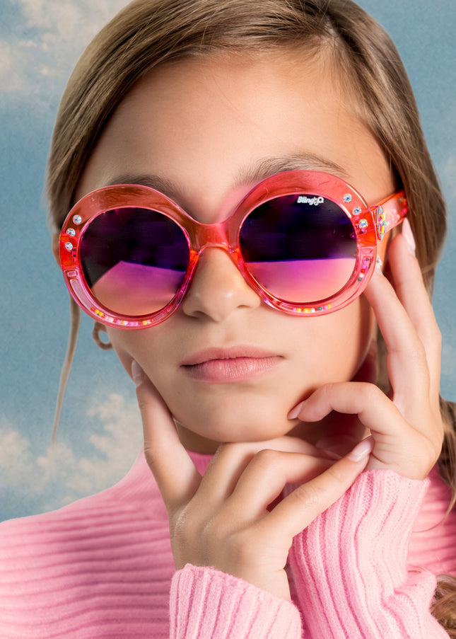 Glass Beach Beachfront Blush Kids' Sunglasses