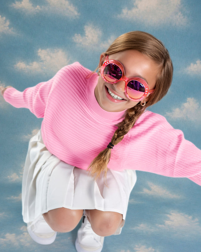 Glass Beach Beachfront Blush Kids' Sunglasses