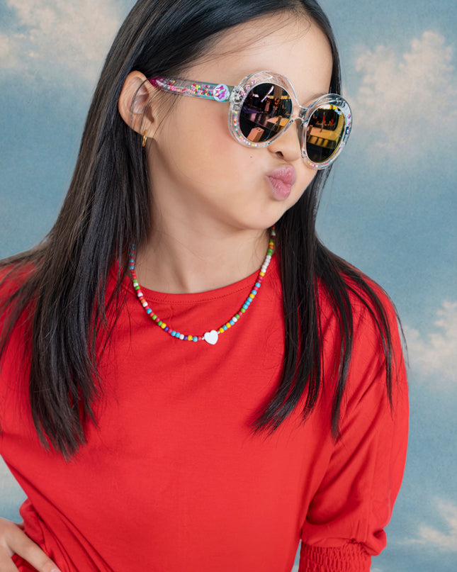 Glass Beach Sprinkle Sunrise Kids' Sunglasses