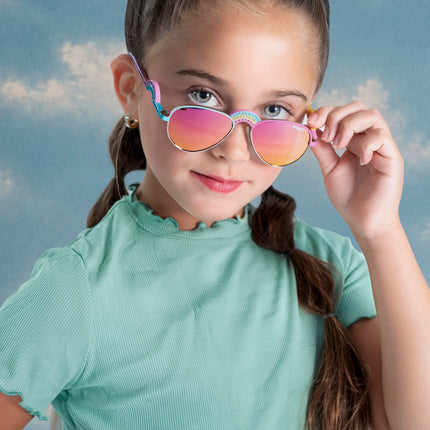 Rising Rainbow Ibiza Beach Kids' Sunglasses