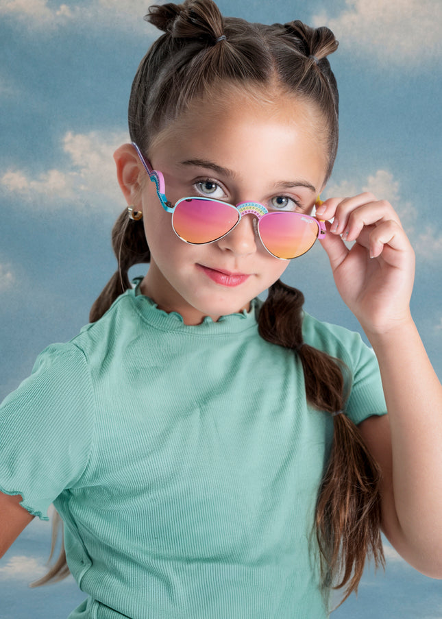 Rising Rainbow Ibiza Beach Kids' Sunglasses