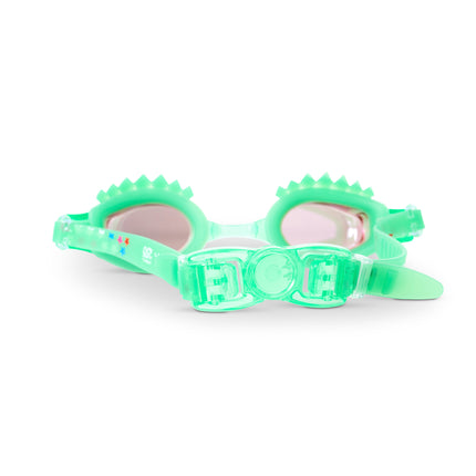 back view of liberty special edition swim goggles showing back clip