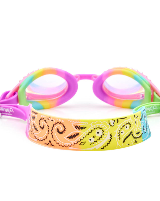 Bubble Bath Pink Bandana Kids' Swim Goggles