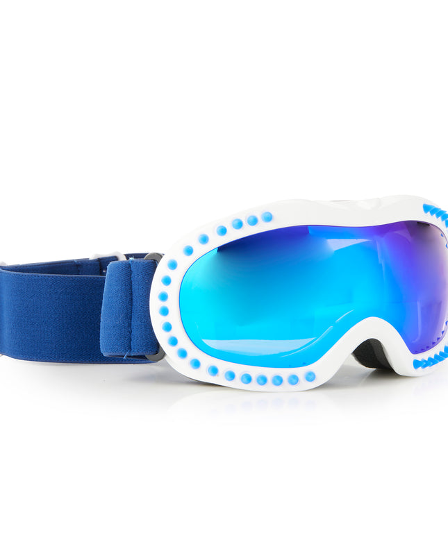 Icicle in White Kids' Ski Goggles