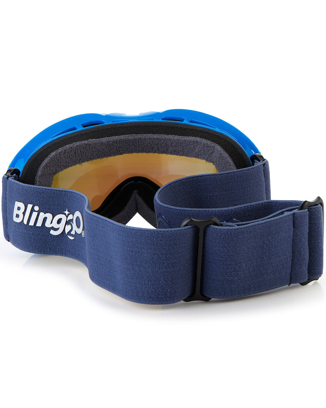 Icicle in Blue Kids' Ski Goggles