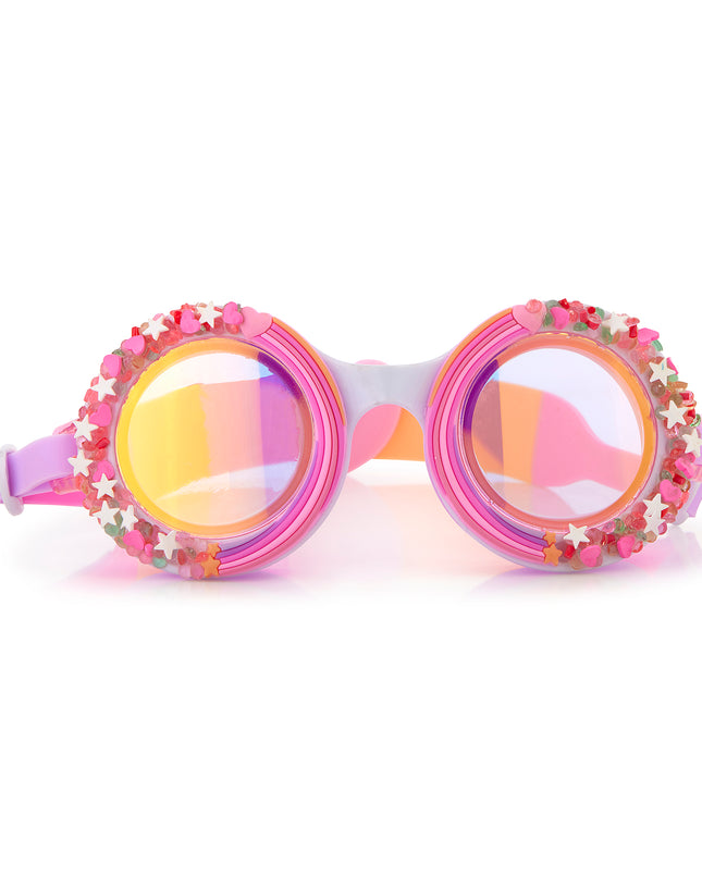 Pink Berry Cupcake Sprinkle Kids' Swim Goggles