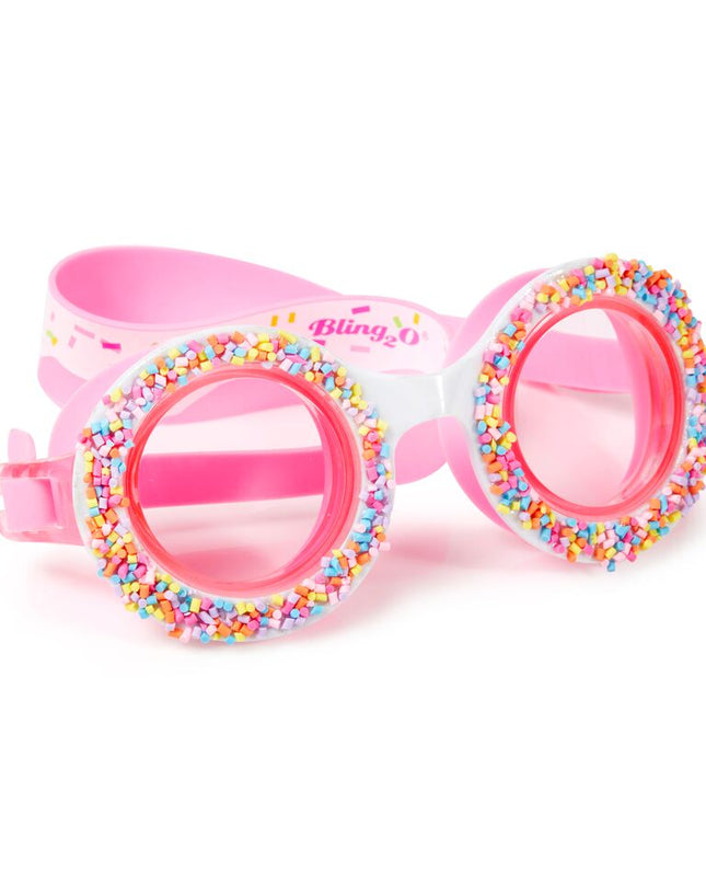 Boston Creme Pink Do Nuts 4 U Kids' Swim Goggles